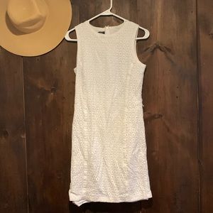Eyelet dress